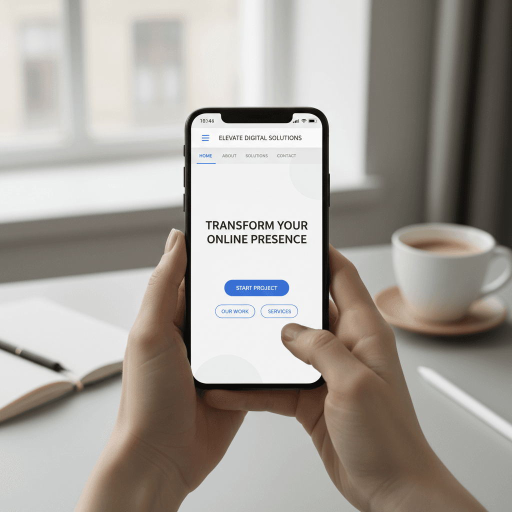 AI-powered website
